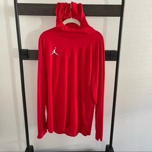 Jordan Hooded Long Sleeve Dri Fit Shirt